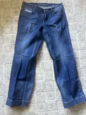 Pantalones de mezclilla para mujer Cowgirl Tuff ancho 34 X 35 Foto 1 de 4