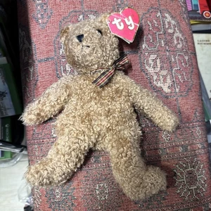 Ty lockighaariger Teddybär 1992 11 cm - Bild 1 von 6
