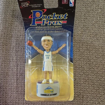 PSG Nuggets Carmelo Anthony Pocket Pros DIVERTIDA Figura de Novato NUEVA edades 5+ Foto 1 de 4