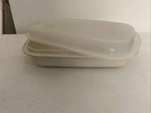 Vintage Tupperware Ultra 21 3.5 Qt Rectangle Pan 13x9x3 Rough Shape - Picture 1 of 11