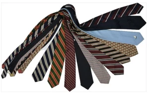 LOTX11 Vintage 1 GANT Kountz & Rider some Taggless Men's Tie s - Picture 1 of 5