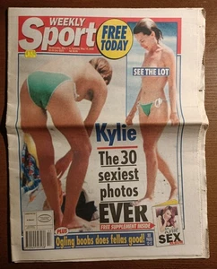 Weekly Sport: May 1, 2002 - Australian Newspaper / Kylie Minogue Special - Picture 1 of 4