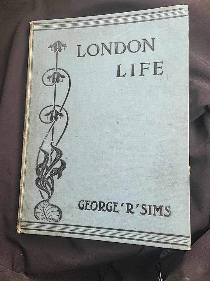 1901 London Life by George R. Sims music hall audience photo - Image 1 of 4