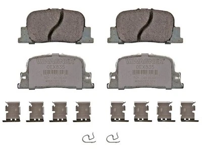 Conjunto de pastilhas de freio traseiras Wagner 93762GQJP Toyota Camry 2000-2001 - Imagem 1 de 2