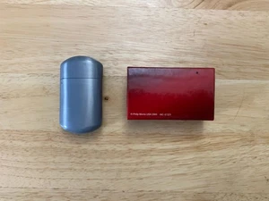 2005 Phillip Morris Cigarette Portable Stainless Steel Ashtray - Picture 1 of 4