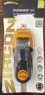 Zircon StudSensor HD70 Stud Finder LED Center Detection Wire Warning - Image 1 of 3