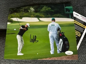 Ludvig Aberg PGA Golf Signed 8 X 10 Photo JSA Authenticated COA - Picture 1 of 1