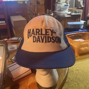 Raro cappello berretto vintage Harley Davidson Trucker maglia - Foto 1 di 5