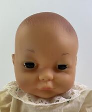 Cititoy Infant Baby Doll 15 Vintage 1993 Umbilical Cord Painted Hair Fixed Eyes