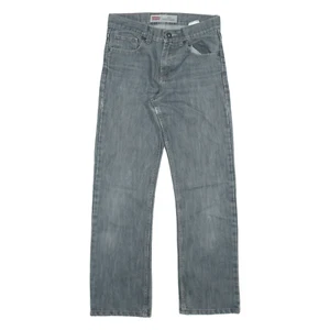 LEVI'S 514 Jeans Boys Blue Regular Straight Stone Wash W27 L27 - Picture 1 of 6