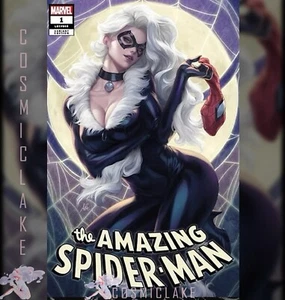 AMAZING SPIDER-MAN #1 ARTGERM BLACK CAT VARIANT 1ST HELLGATE APP PREORDER 4/9☪ - Picture 1 of 3