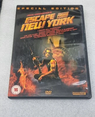 Escape from New York, Kurt Russell, Carpenter DVD - Image 1 of 3