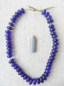 Enormous Antique Cobalt Blue Trade Beads 773 Grams Venetian African Russian - Picture 1 of 6
