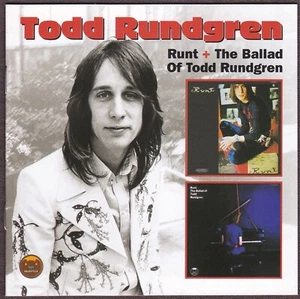 Todd Rundgren 2 CD Set - Runt / Alternate Runt / Ballad of / Bonus Tracks - Picture 1 of 2