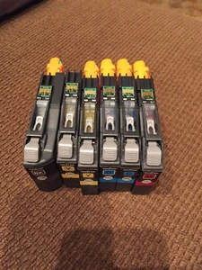 Brother Ink Cartridge LC-03 Virgin Used Empty Black Magenta Cyan Yellow 6 Refill - Picture 1 of 3