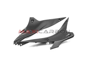 Fiancate sottosella carbon Aprilia Tuono V4 1100 2015-20/Underseat panel carbon - Picture 1 of 5