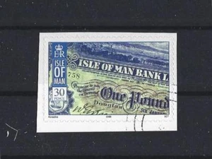 ISLE OF MAN 2008, BANK NOTES SELF ADHESIVE FINE USED - Picture 1 of 1