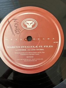 Marcus Intalex & ST. Files – Universe / Lose Control (12″) Metalheadz – METH038 - Picture 1 of 3