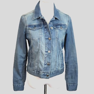 The Limited Womens Denim Jacket Med/Light Wash Size M - Picture 1 of 13