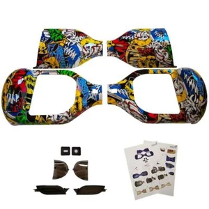 6,5 Zoll Hoverboard Kunststoffschale - (CLOWN/COMIC/HIP-HOP) DESIGN - Bild 1 von 1