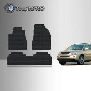 ToughPRO Floor Mats Black For Lexus RX330 All Weather Custom Fit 2004-2006 - Picture 1 of 7