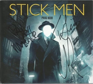 Prog Noir * by Stick Men (CD, 2016, Iapetus Media) Original Signed - Picture 1 of 3