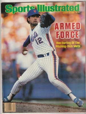 August 25, 1986 Sports Illustrated Magazine---Mets Ron Darling - Image 1 of 2