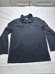 Calvin Klein Quarter Zip Sweater Size Men’s XL Blue - Picture 1 of 9