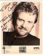 LEE ROY PARNELL Signed Autographed Photo 8x10
