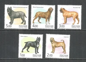 Russia 2002 mint MNH stamps dogs - Picture 1 of 1