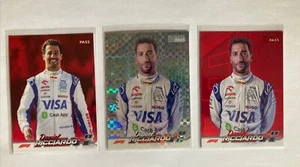 2024 Topps Paddock Pass F1 Red Foil & Xfractor Daniel Ricciardo - Bild 1 von 1