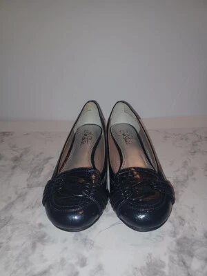 LifeStride Mascota Para Mujer Cuña Nuevo Sin Caja Zapatos Mocasines Sin Cordones Azul Marino Talla 6.5 M Foto 1 de 4