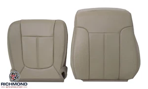 2012 2013 Ford F250 F350 Lariat - Driver Side Complete Leather Seat Covers Tan - Picture 1 of 12