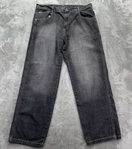 Southpole Jeans Herren 42 schwarz Denim Baggy Wide Leg Skater Street Hip-Hop y2k - Bild 1 von 18