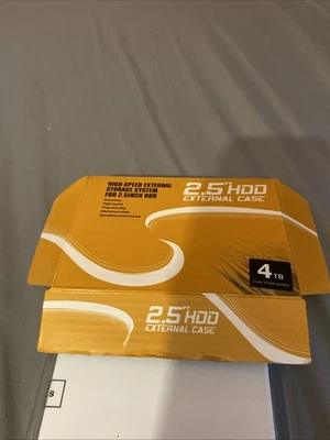 2.5 HDD External case  high speed external storage system for 2.5 in HDD 4TB - Image 1 of 4