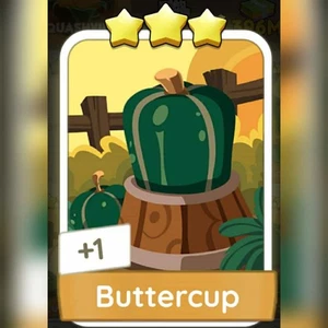 1 x Buttercup sticker (⭐⭐⭐) set 14 - Mono_poly_ Go sticker (Fast sending) - Picture 1 of 1