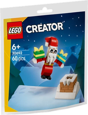 LEGO POLYBAG Creator - Divertimento Natalizio con Babbo Natale 30692 - Immagine 1 di 3