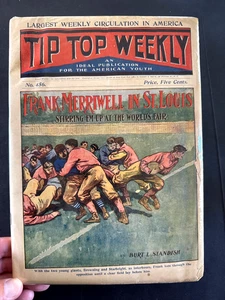 Tip Top Weekly #456 (1904) Merriwell at the World’s Fair St. Louis – Dime Novel - Picture 1 of 2
