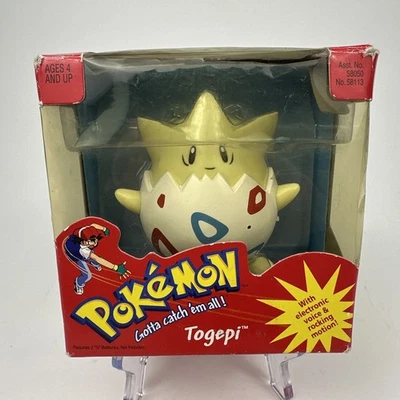 1998 Working Tomy Nintendo Pokémon Togepi Electronic Voice/motion With Box - Image 1 of 4