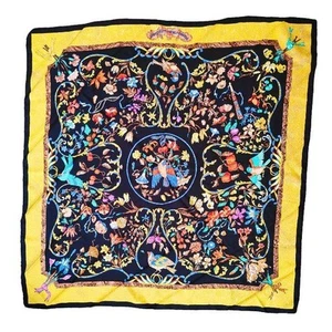 HERMES Carre 90 PIERRES d Orient et d OCCIDENT 100% silk  large box included New - Picture 1 of 12