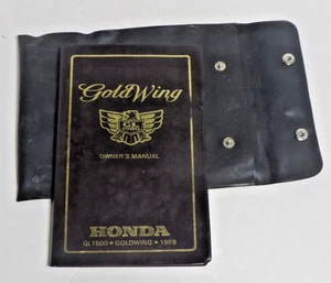 Honda Gold Wing motorcycle 1989 owners manual - Picture 1 of 1