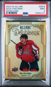 Alex Ovechkin Allure Doubleons PSA 9 Capitales - Imagen 1 de 2