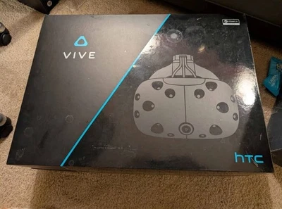 HTC Vive VR Headset Complete Set Full Kit System Virtual Reality - Image 1 of 2