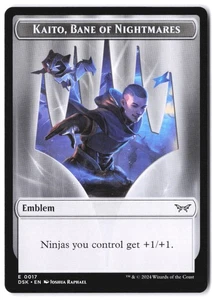 Emblema - Kaito, Bane of Nightmares #17 Duskmourn: House of Horror casi nuevo - Imagen 1 de 2