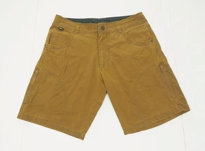 Kuhl Ramblr Shorts Mens 32 Brown Vintage Patina Dye Outdoor Utility Hiking Tech - Picture 1 of 6