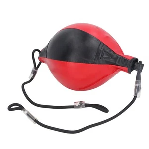 Double End Punching Bag Boxing Striking For Training PU Leather Improve Refl ESE - Picture 1 of 22