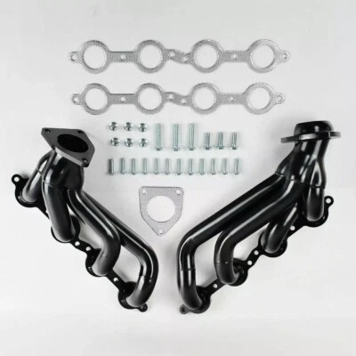 Exhaust Headers For Chevy Silverado 1500 4.8 5.3 6.0 6.2L 2500HD 3500HD Classic - Imagem 1 de 3