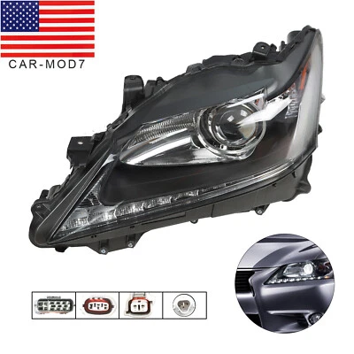 Faro proyector AFS LED DRL 2013-2015 Lexus GS350 GS450h HID sin AFS -Conductor Foto 1 de 4