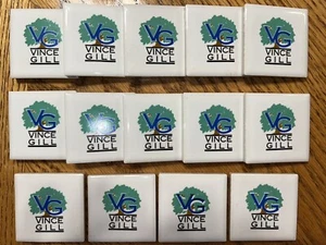 VINCE GILL - Lote de 14 azulejos con logotipo de cerámica - RAROS - Imagen 1 de 1