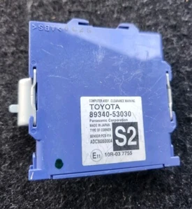 2016 Lexus Is Series IS200t Computer Assy, Clearance Warning Module 89340-53030 - Picture 1 of 2